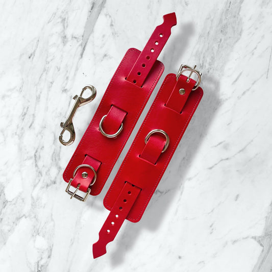 Red Velvet Wrist Cuffs - Your Feel