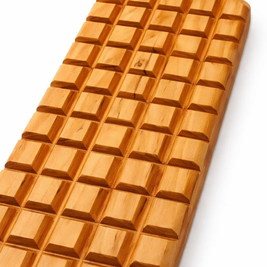 Wooden Paddle Waffle Pattern