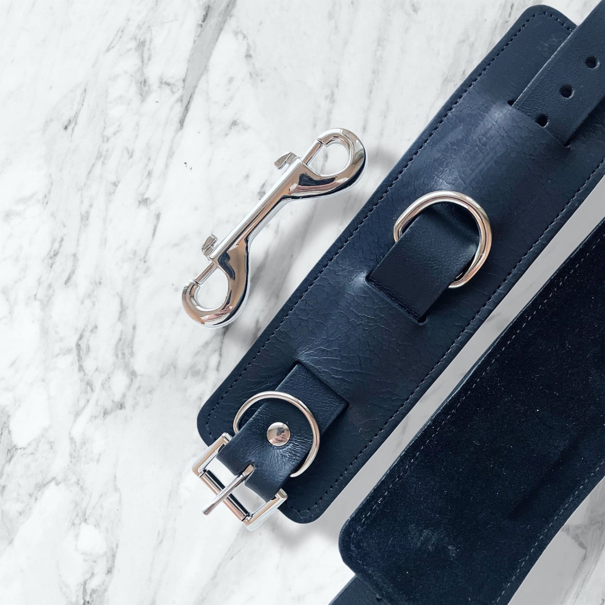 Bondage Cuffs In Black - Your Feel