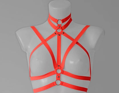 NEON Lingerie Set Neon Oranssi