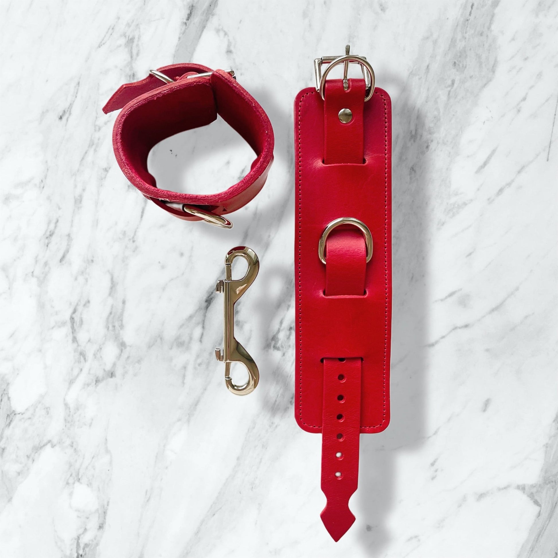 Red Velvet Wrist Cuffs - Your Feel