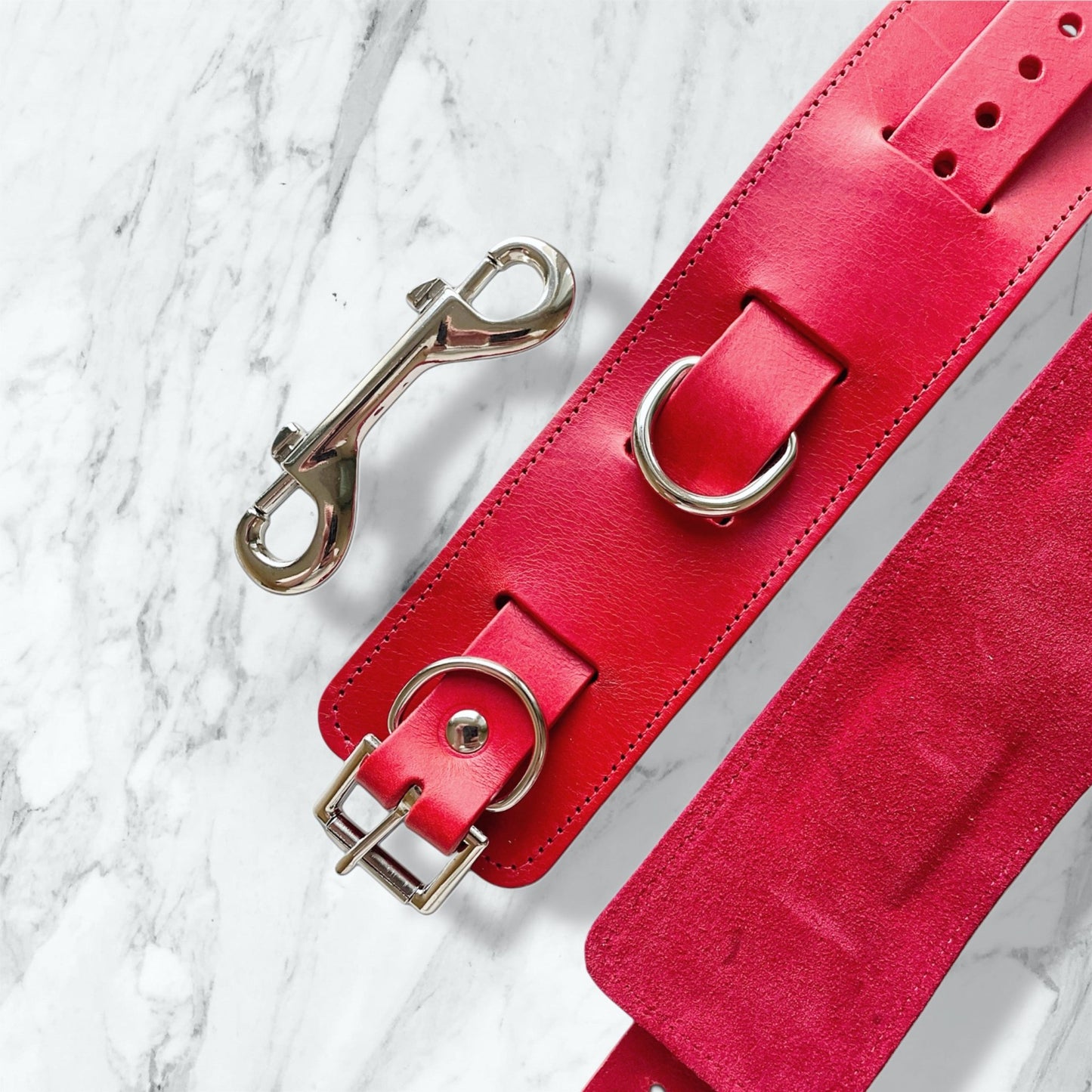Red Velvet Wrist Cuffs - Your Feel