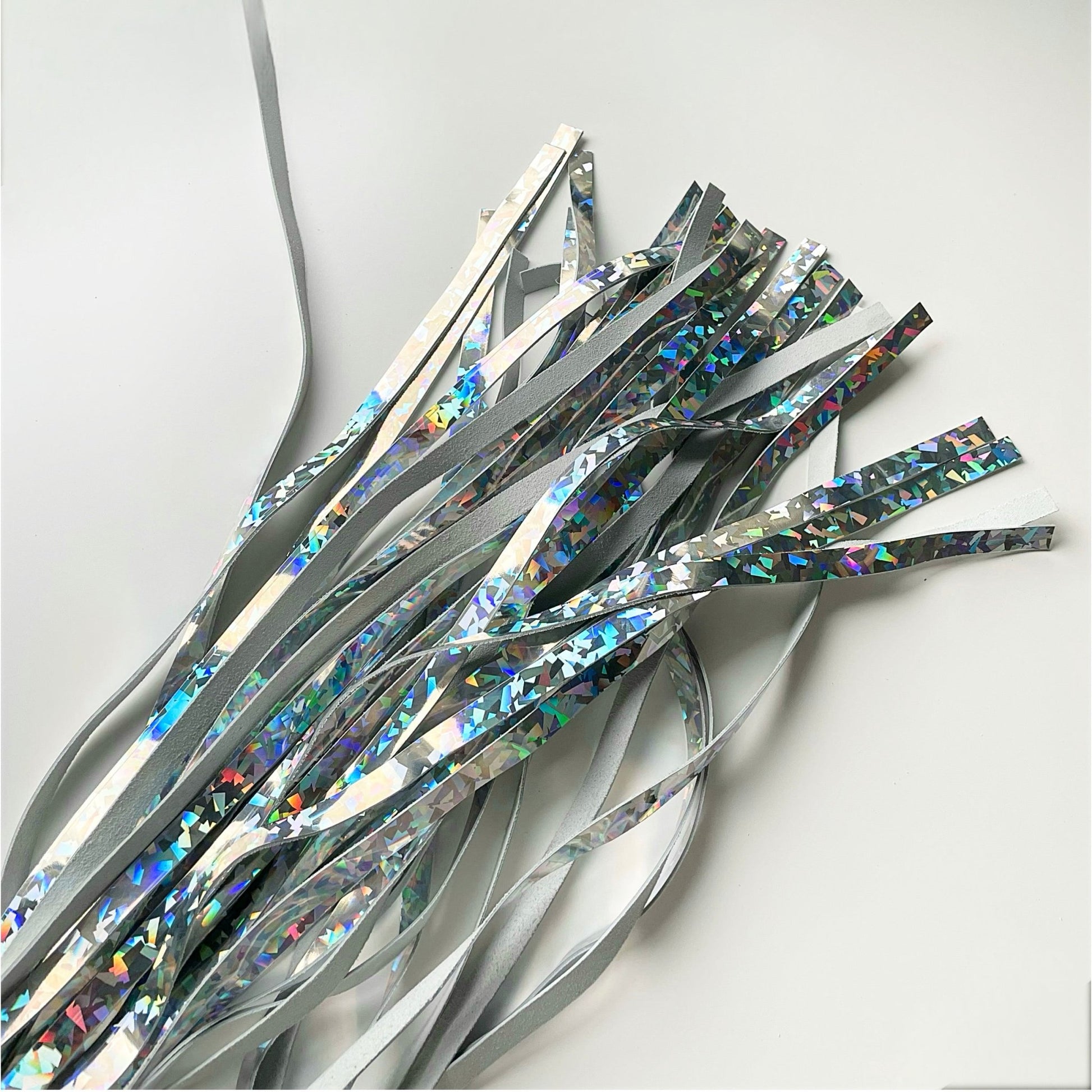Shimmering Holographic Flogger - Your Feel